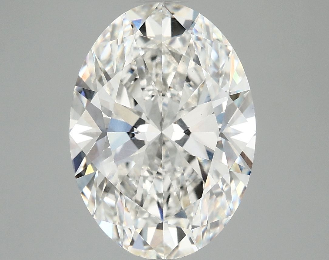 4.09 ct. oval Lab Grown Diamond front image
