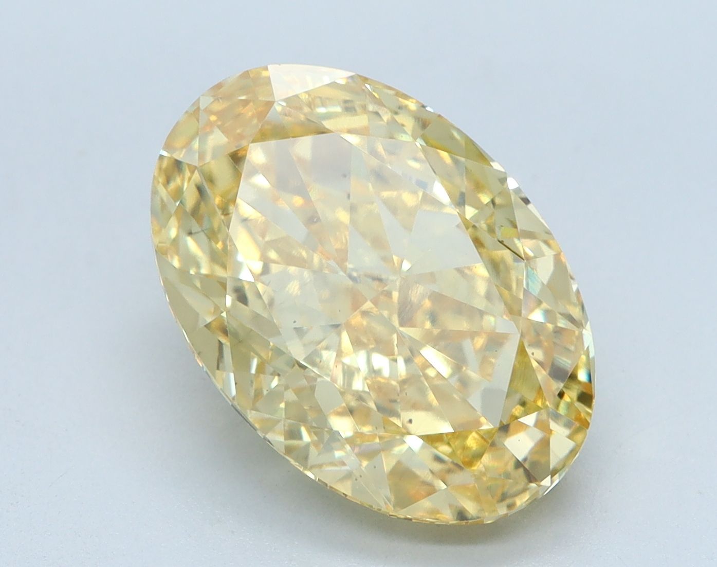 5.05 ct. oval Lab Grown Diamond front image