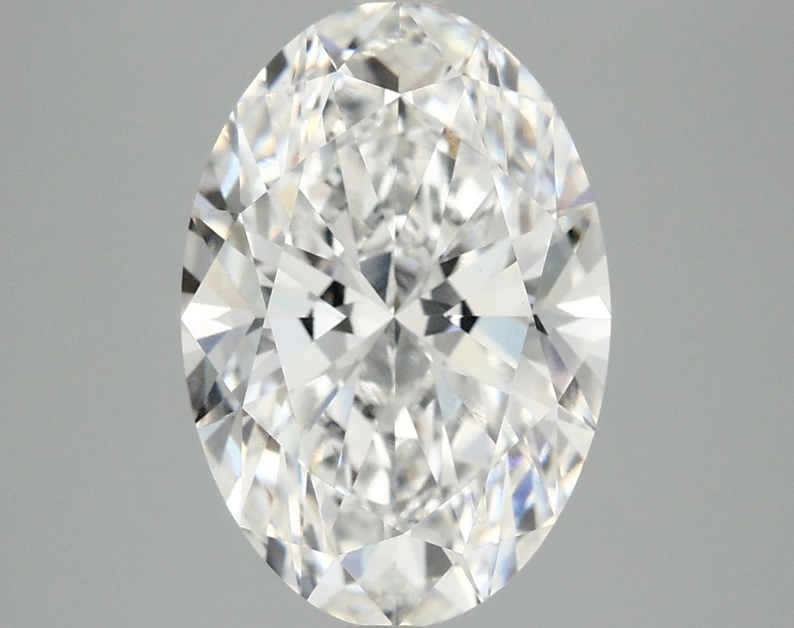 4.08 ct. oval Lab Grown Diamond front image