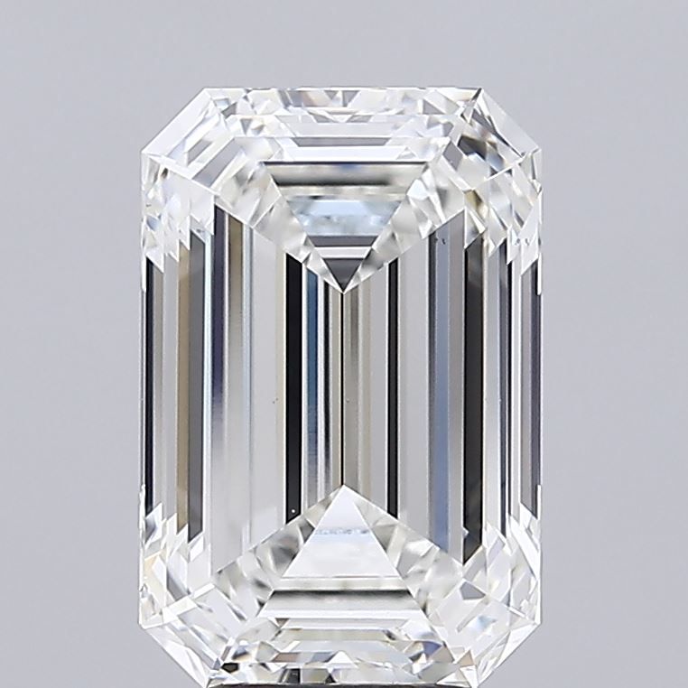 5.09 ct. emerald Lab Grown Diamond front image