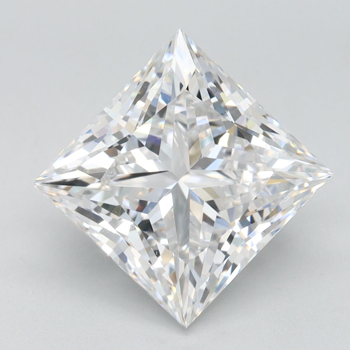 4.10 ct. princess Lab Grown Diamond front image