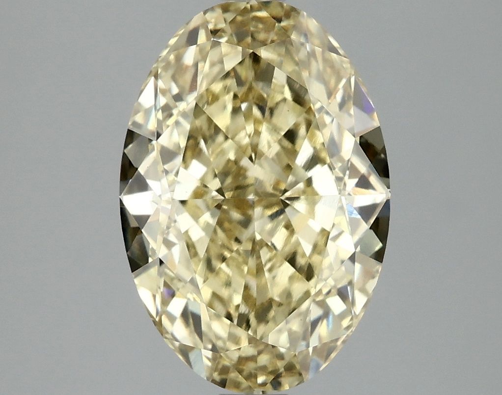 4.09 ct. oval Lab Grown Diamond front image
