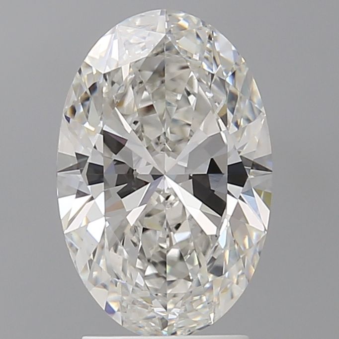 2.59 ct. oval Lab Grown Diamond front image
