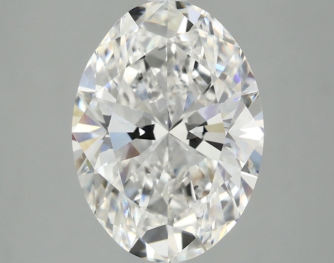 4.05 ct. oval Lab Grown Diamond front image