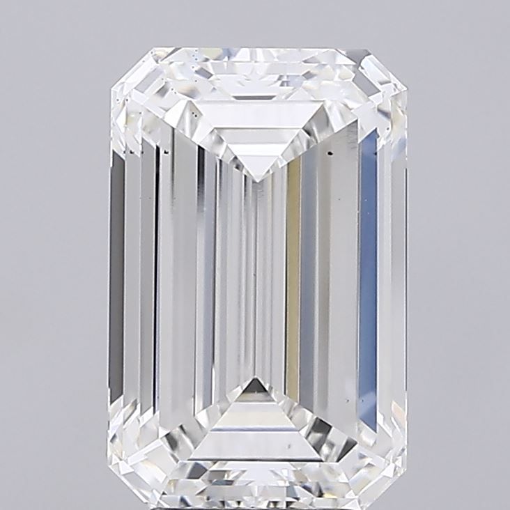 5.01 ct. emerald Lab Grown Diamond front image
