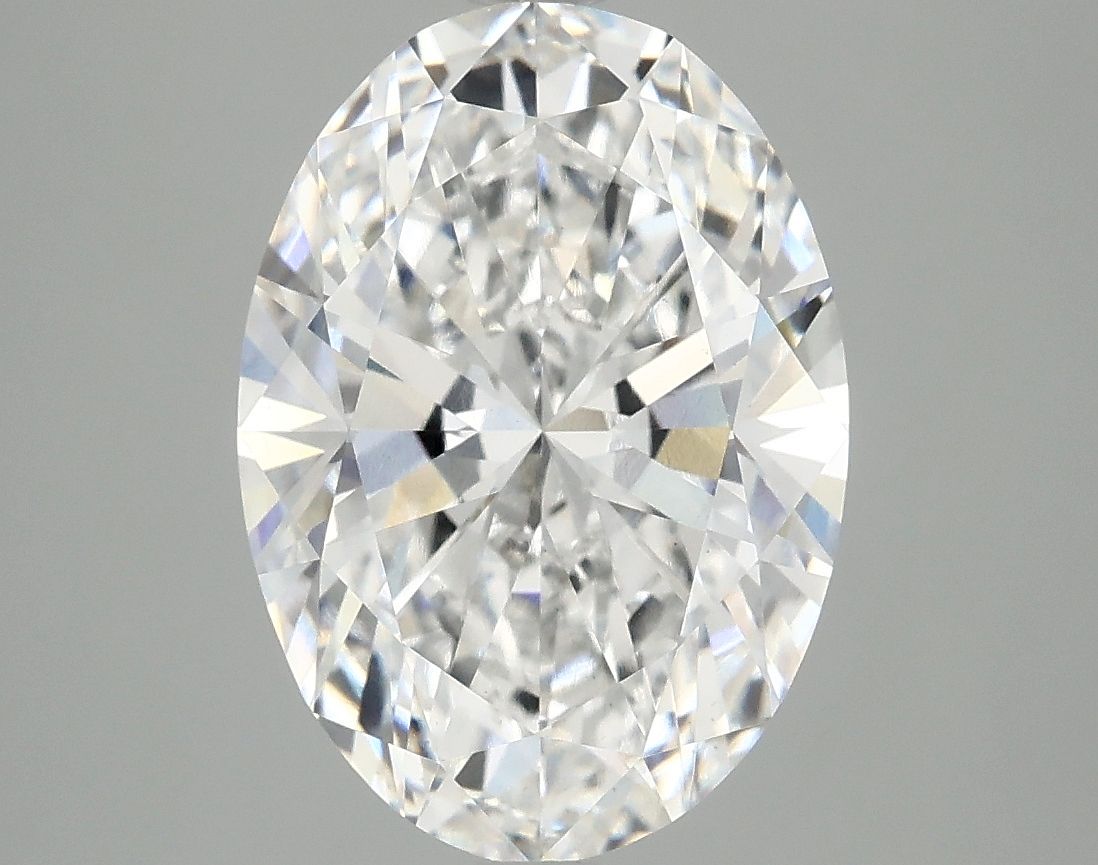 4.06 ct. oval Lab Grown Diamond front image