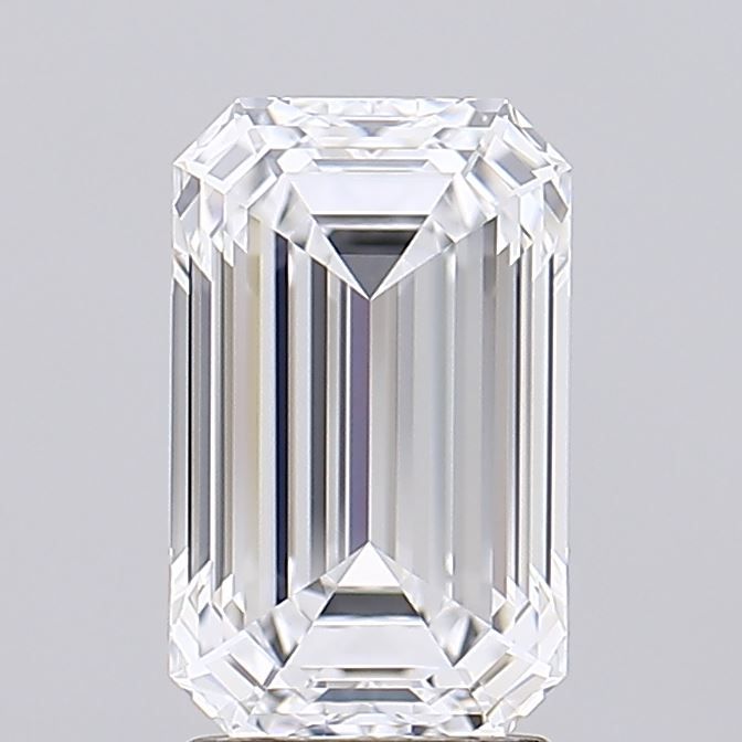 2.74 ct. emerald Lab Grown Diamond front image