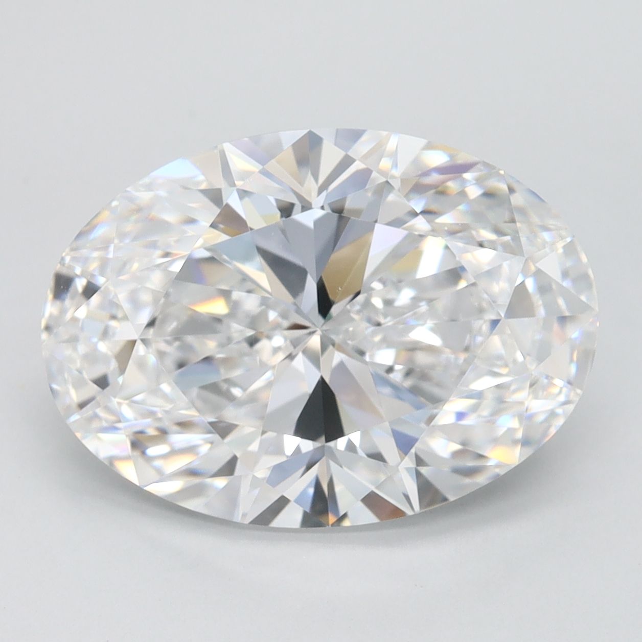 4.28 ct. oval Lab Grown Diamond front image