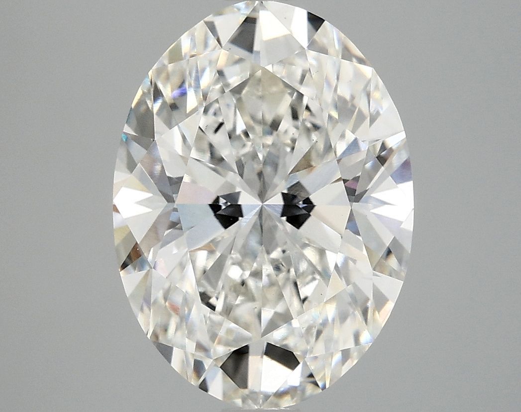 4.02 ct. oval Lab Grown Diamond front image