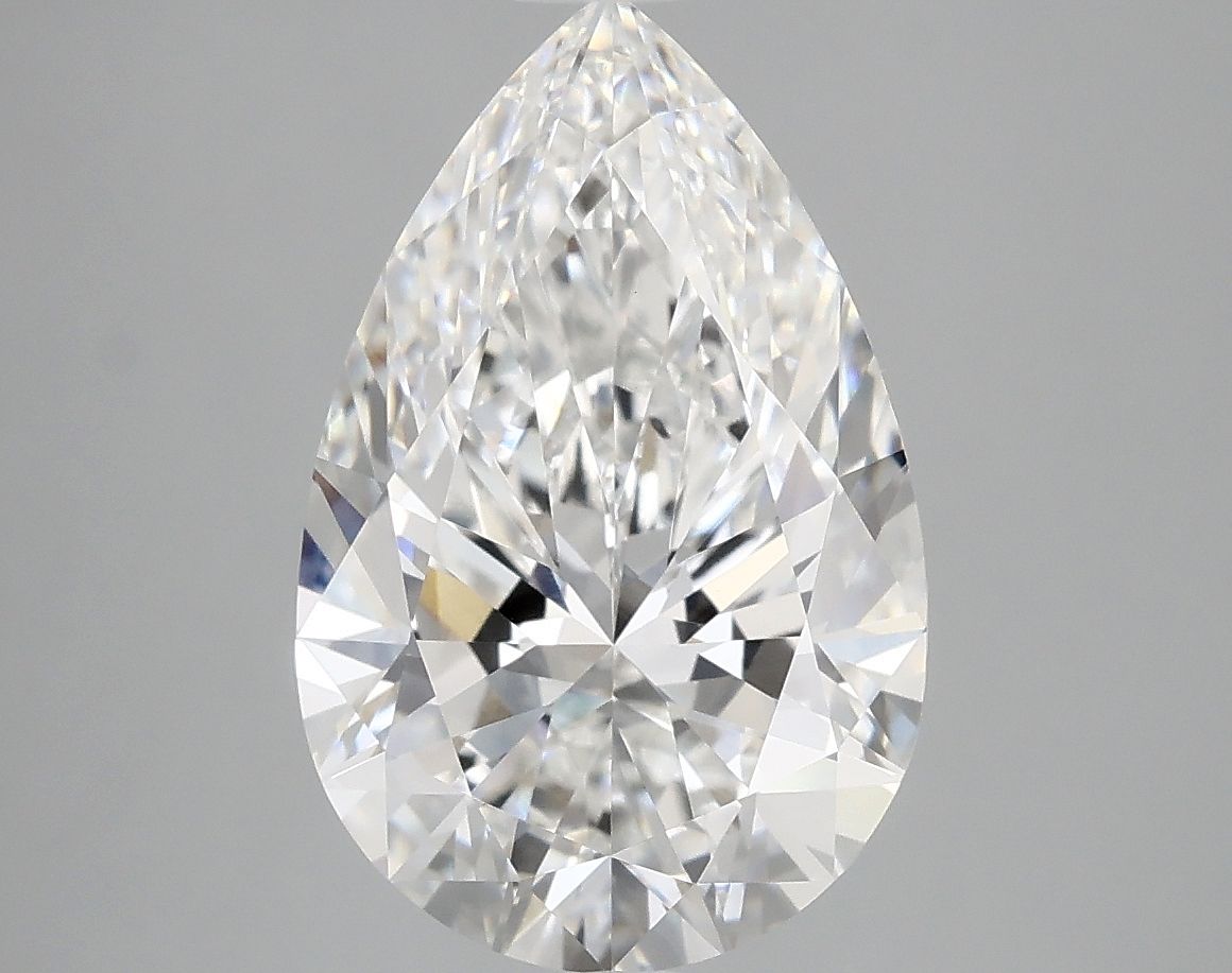 3.96 ct. pear Lab Grown Diamond front image