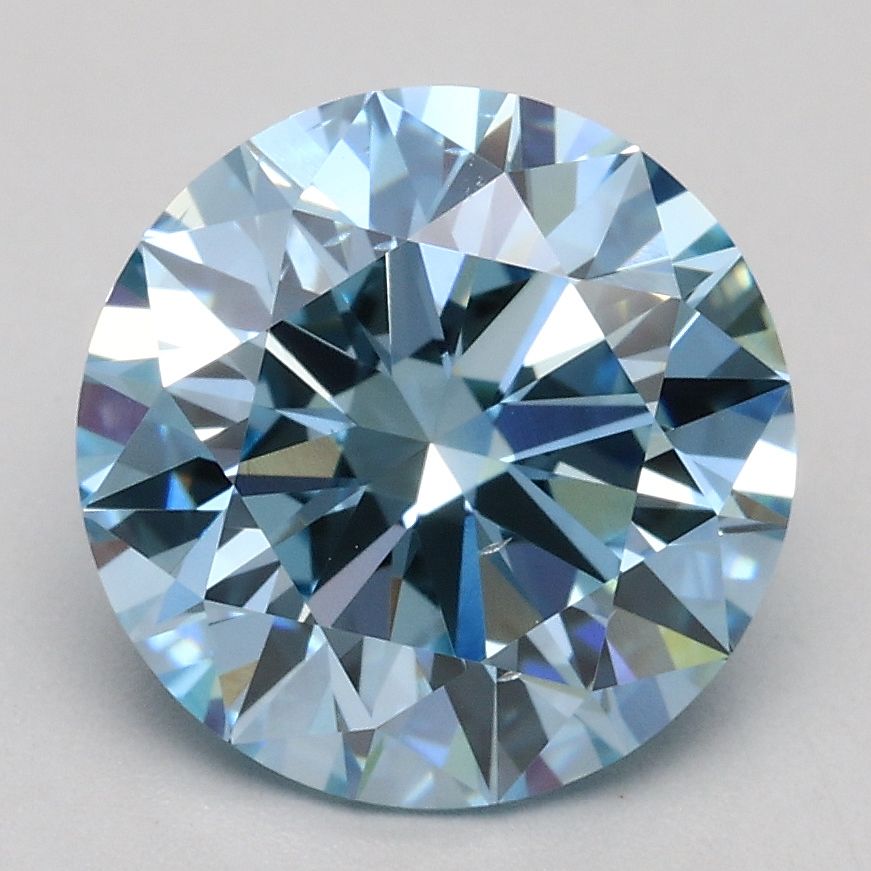 2.47 ct. round Lab Grown Diamond front image