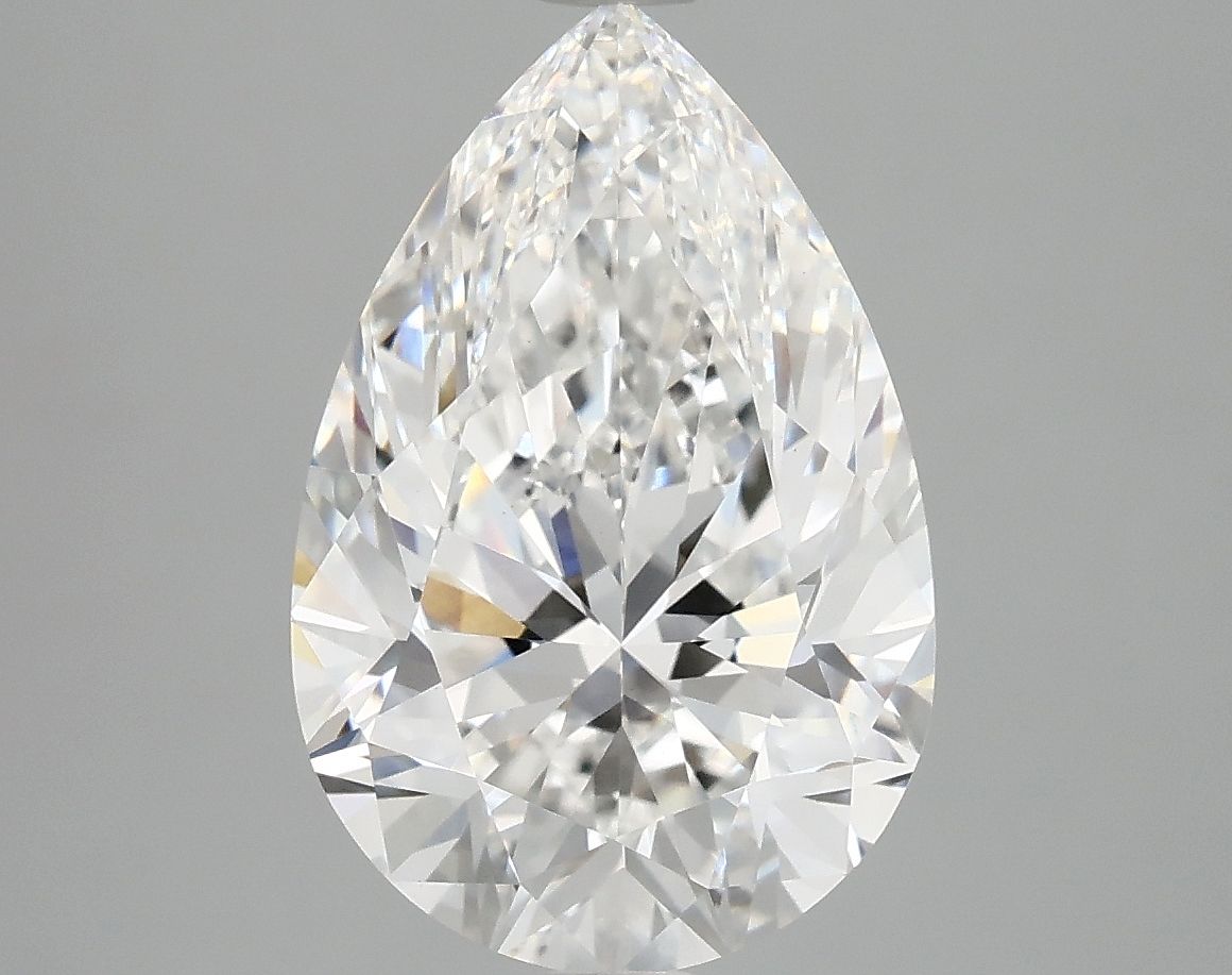 3.96 ct. pear Lab Grown Diamond front image
