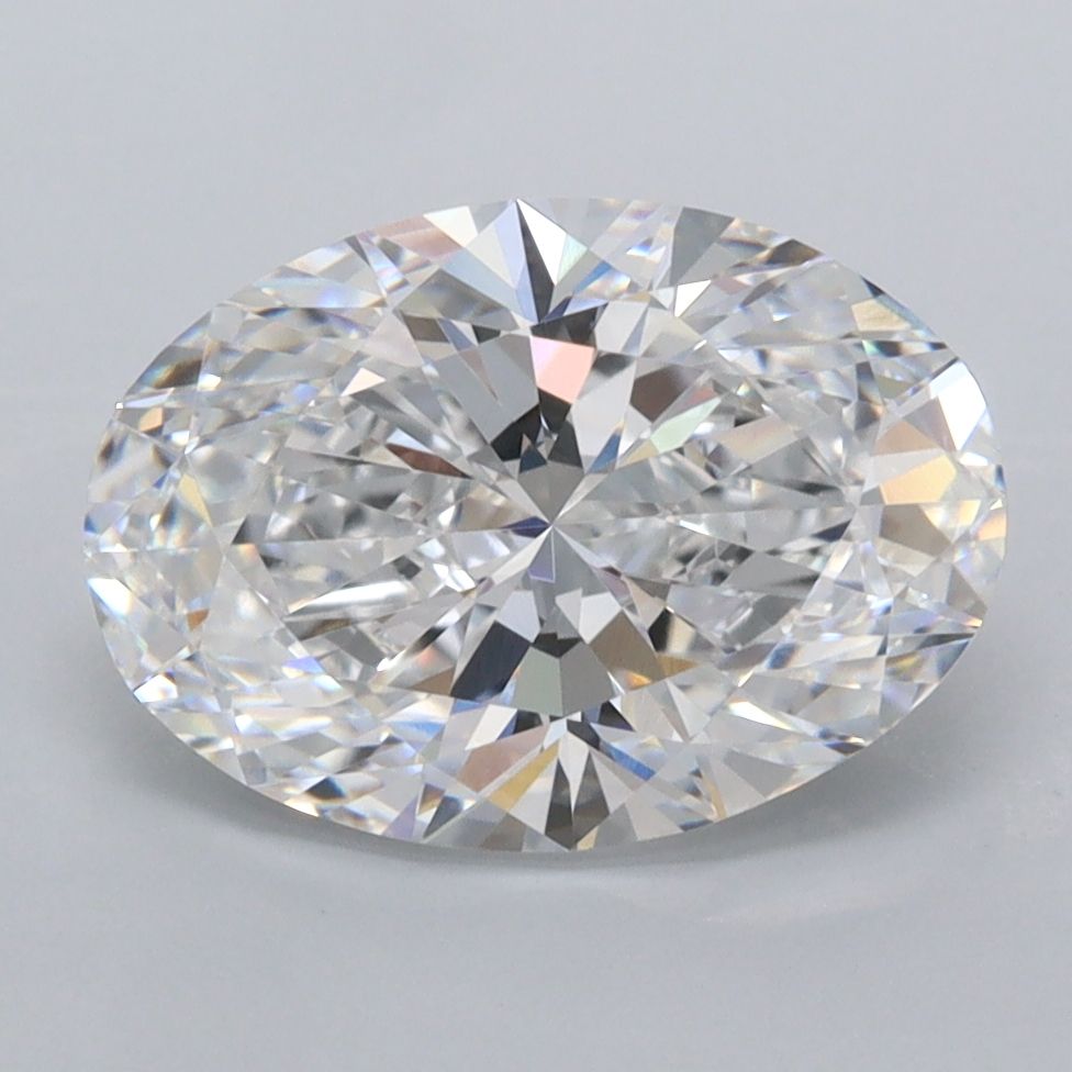 3.01 ct. oval Lab Grown Diamond front image