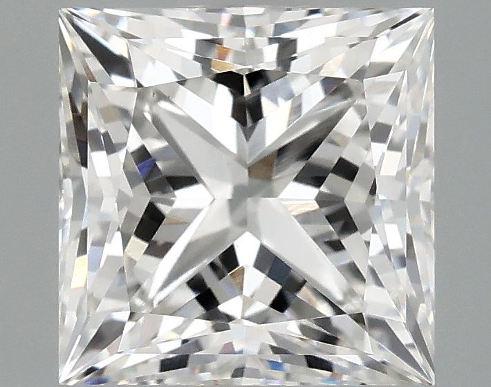 2.01 ct. princess Lab Grown Diamond front image