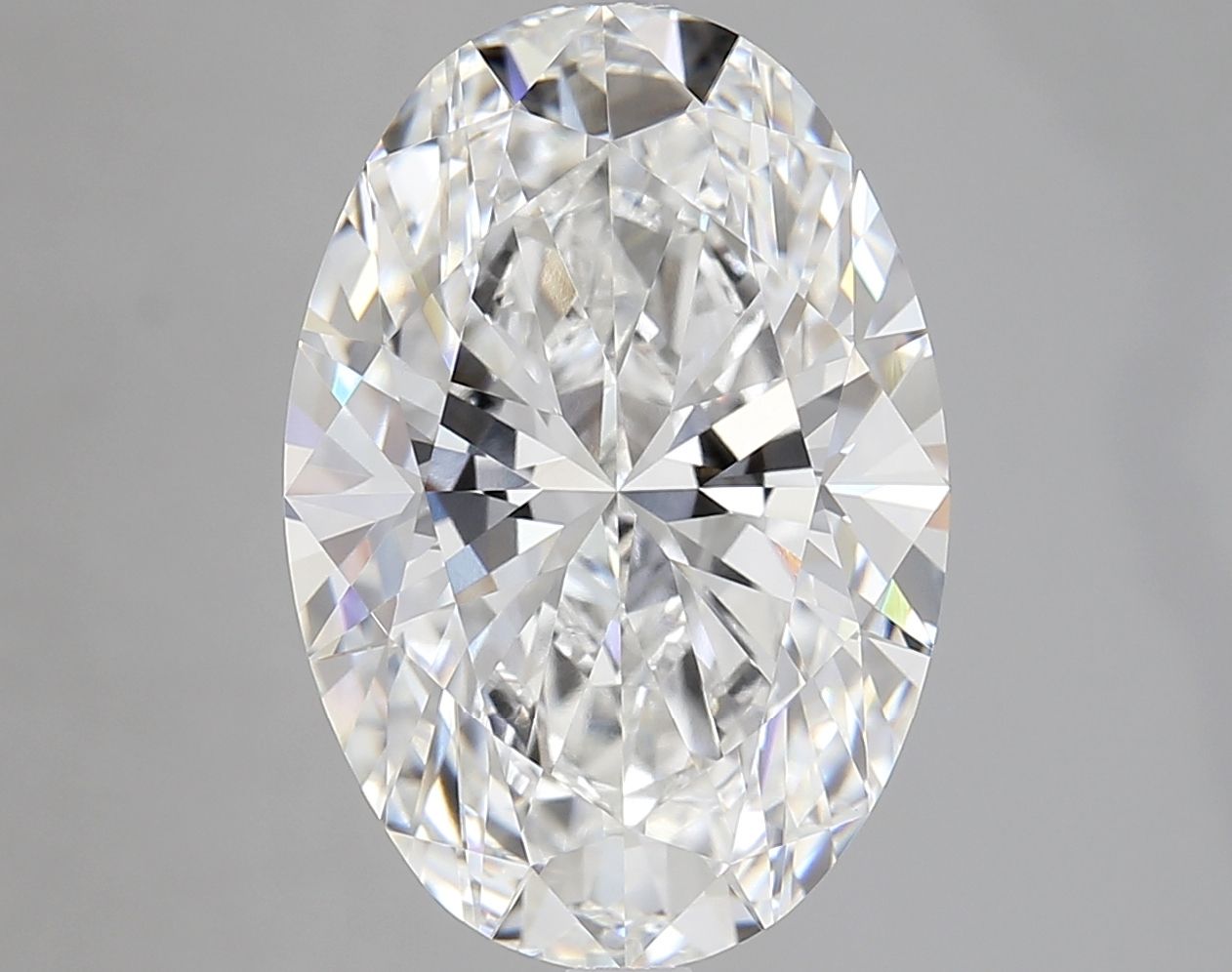 7.06 ct. oval Lab Grown Diamond front image
