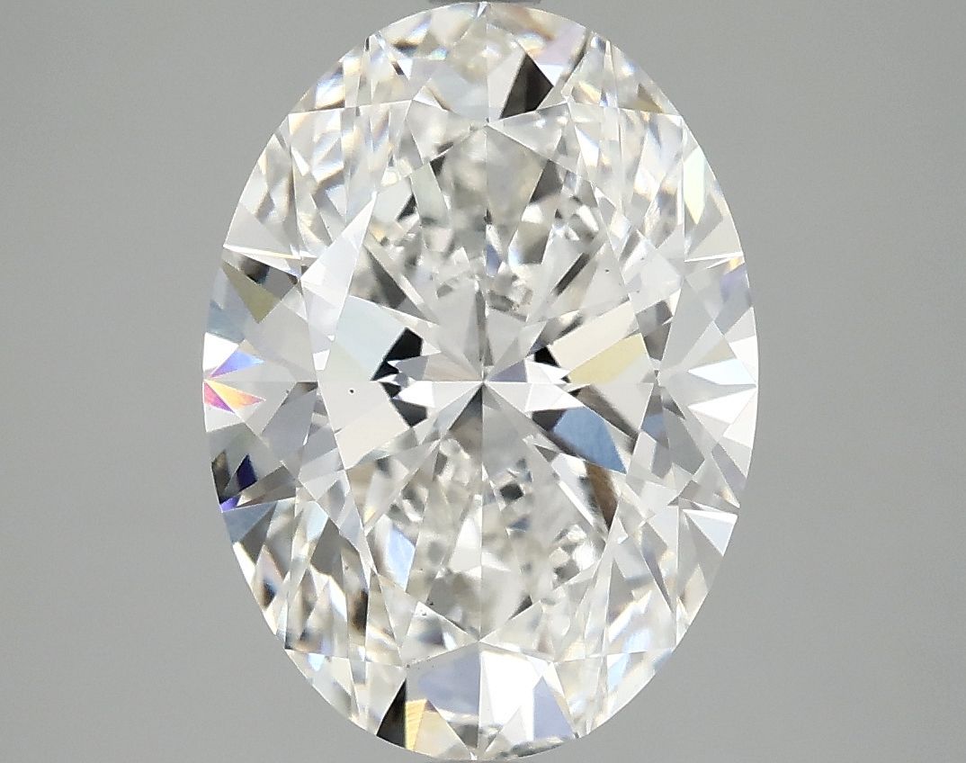 4.08 ct. oval Lab Grown Diamond front image