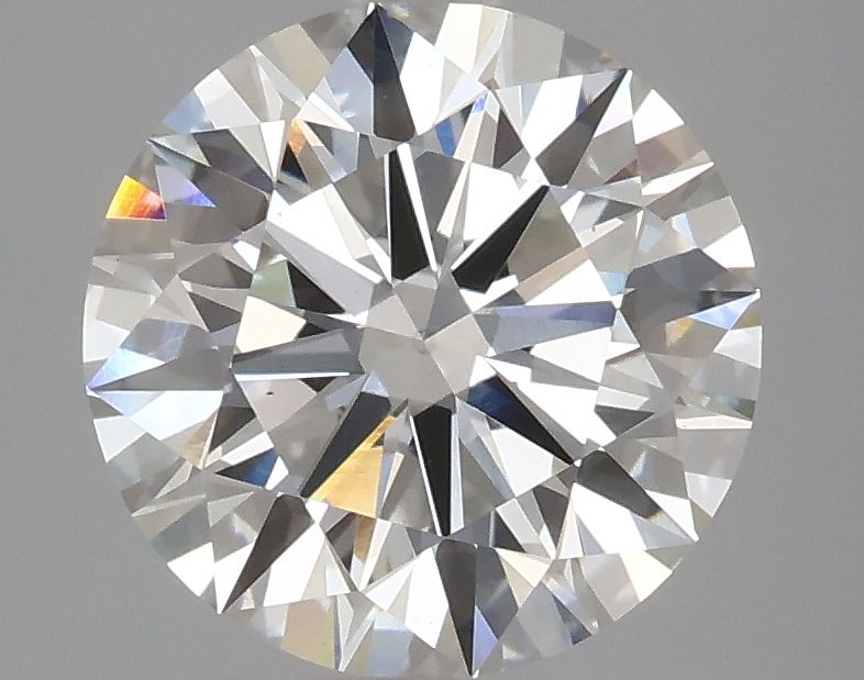 2.87 ct. round Lab Grown Diamond front image