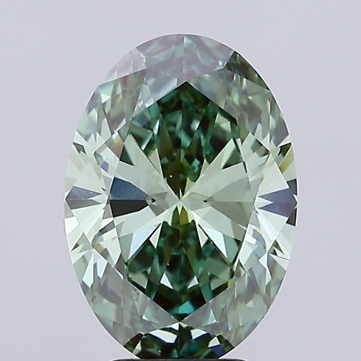 4.08 ct. oval Lab Grown Diamond front image