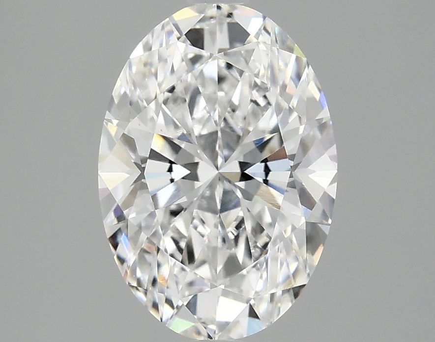 2.10 ct. oval Lab Grown Diamond front image