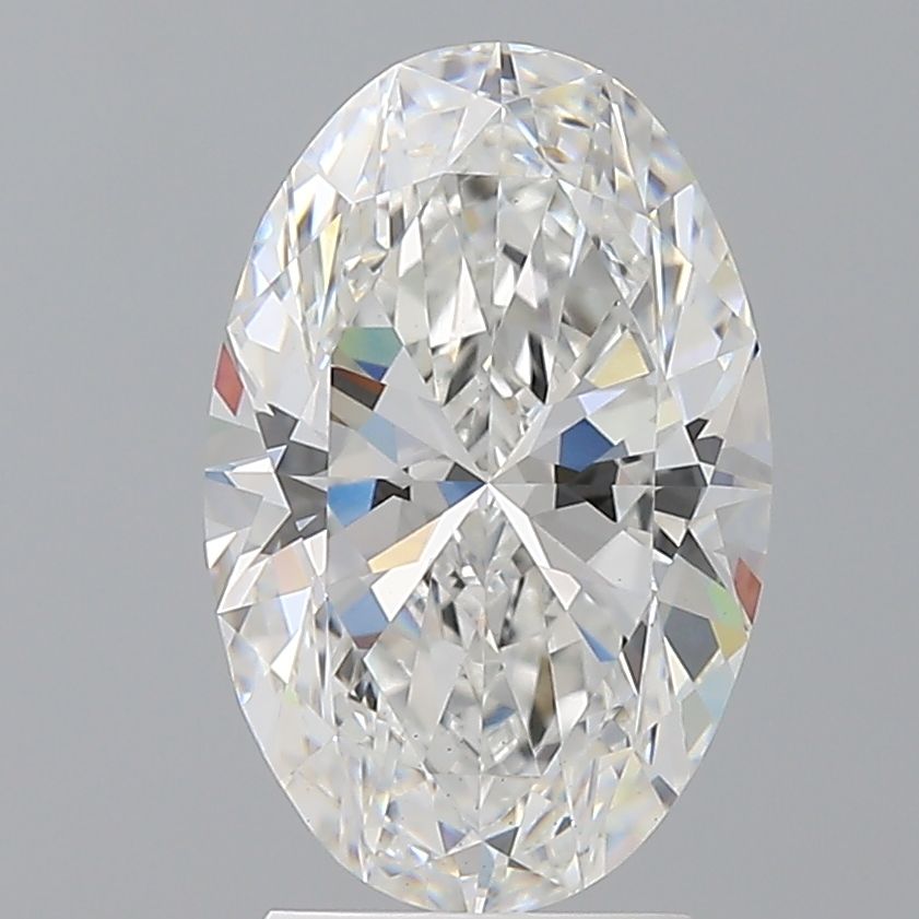 3.10 ct. oval Lab Grown Diamond front image