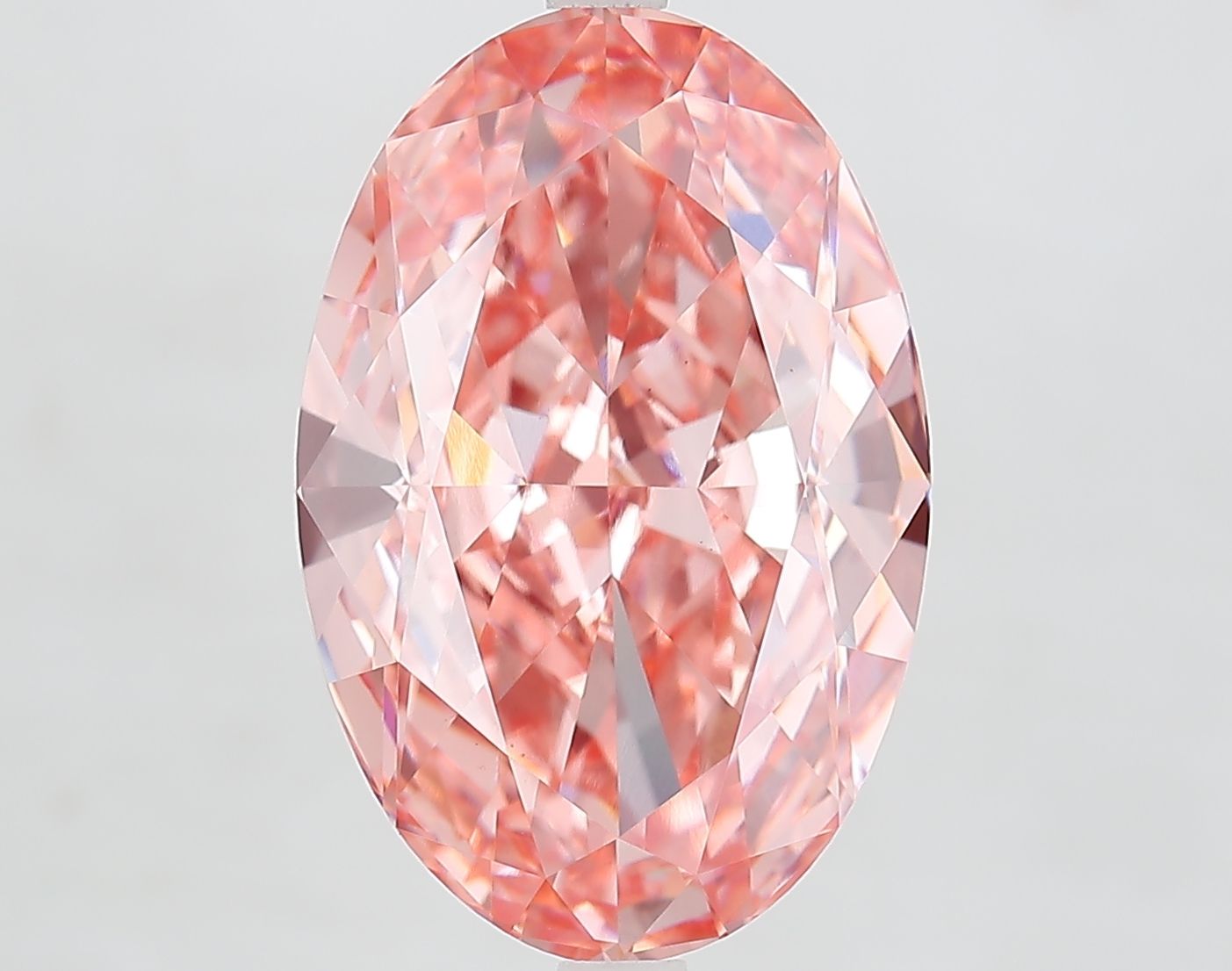 9.03 ct. oval Lab Grown Diamond front image