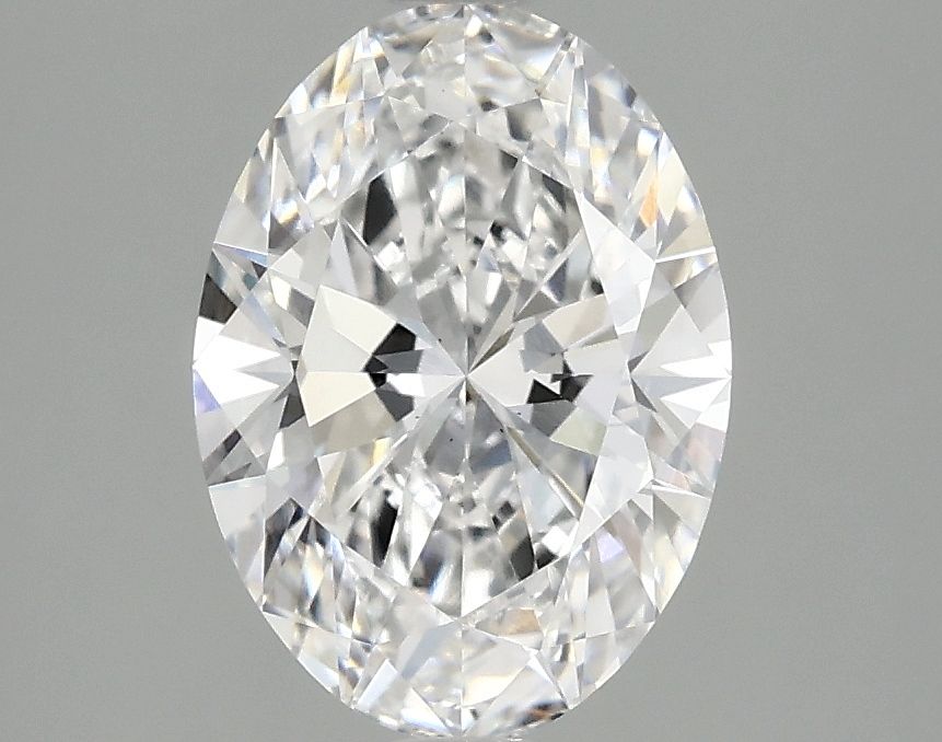 2.02 ct. oval Lab Grown Diamond front image