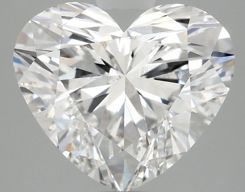 3.05 carat e VS1 EX Cut IGI heart diamond