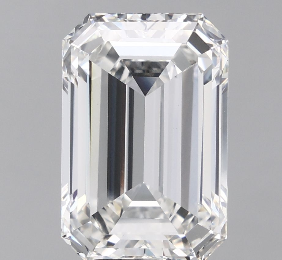 10.01 ct. emerald Lab Grown Diamond front image