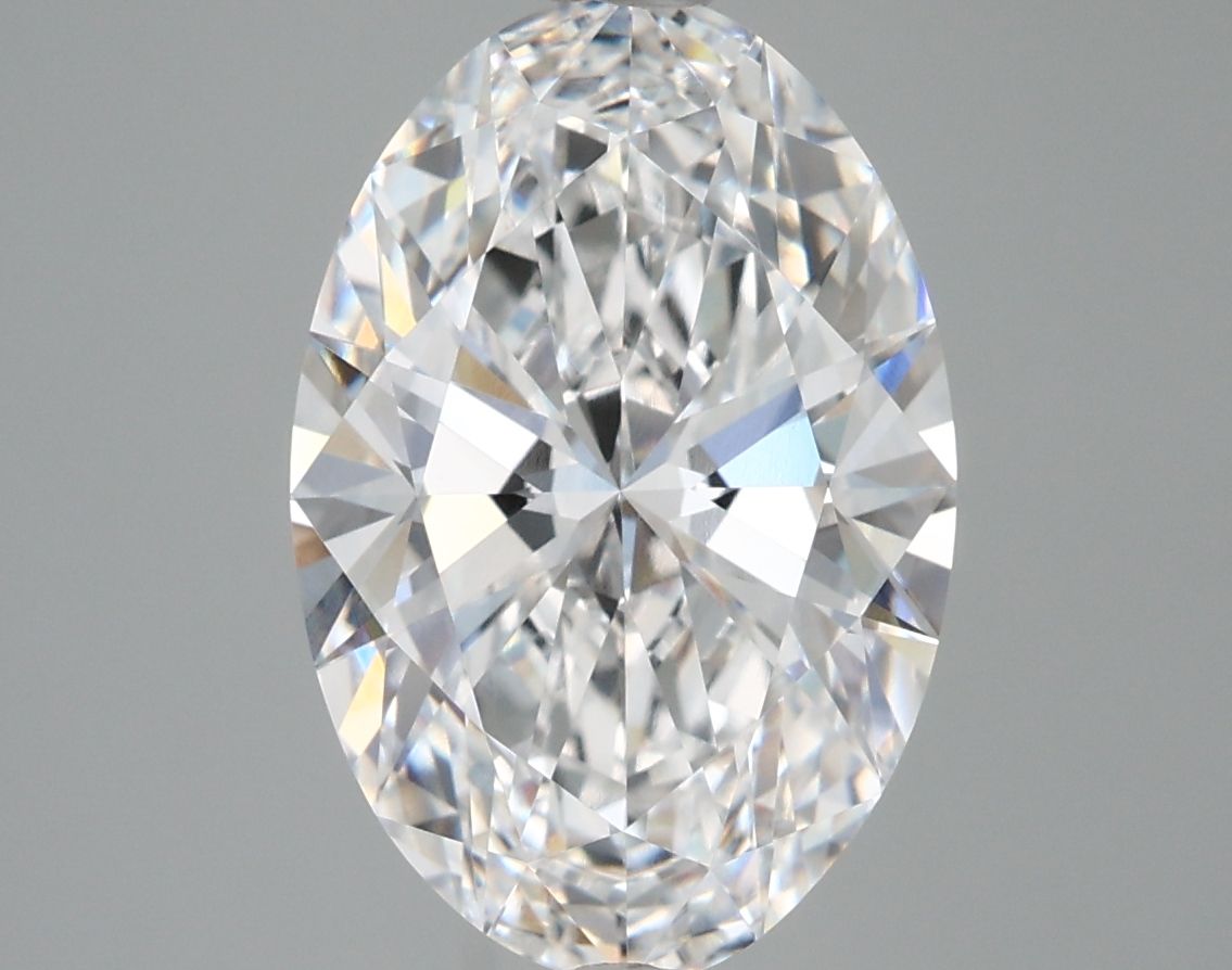 4.23 ct. oval Lab Grown Diamond front image