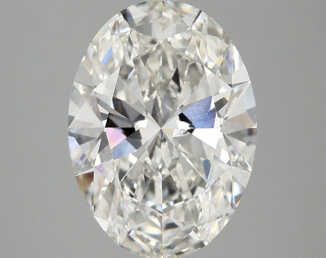 3.78 ct. oval Lab Grown Diamond front image