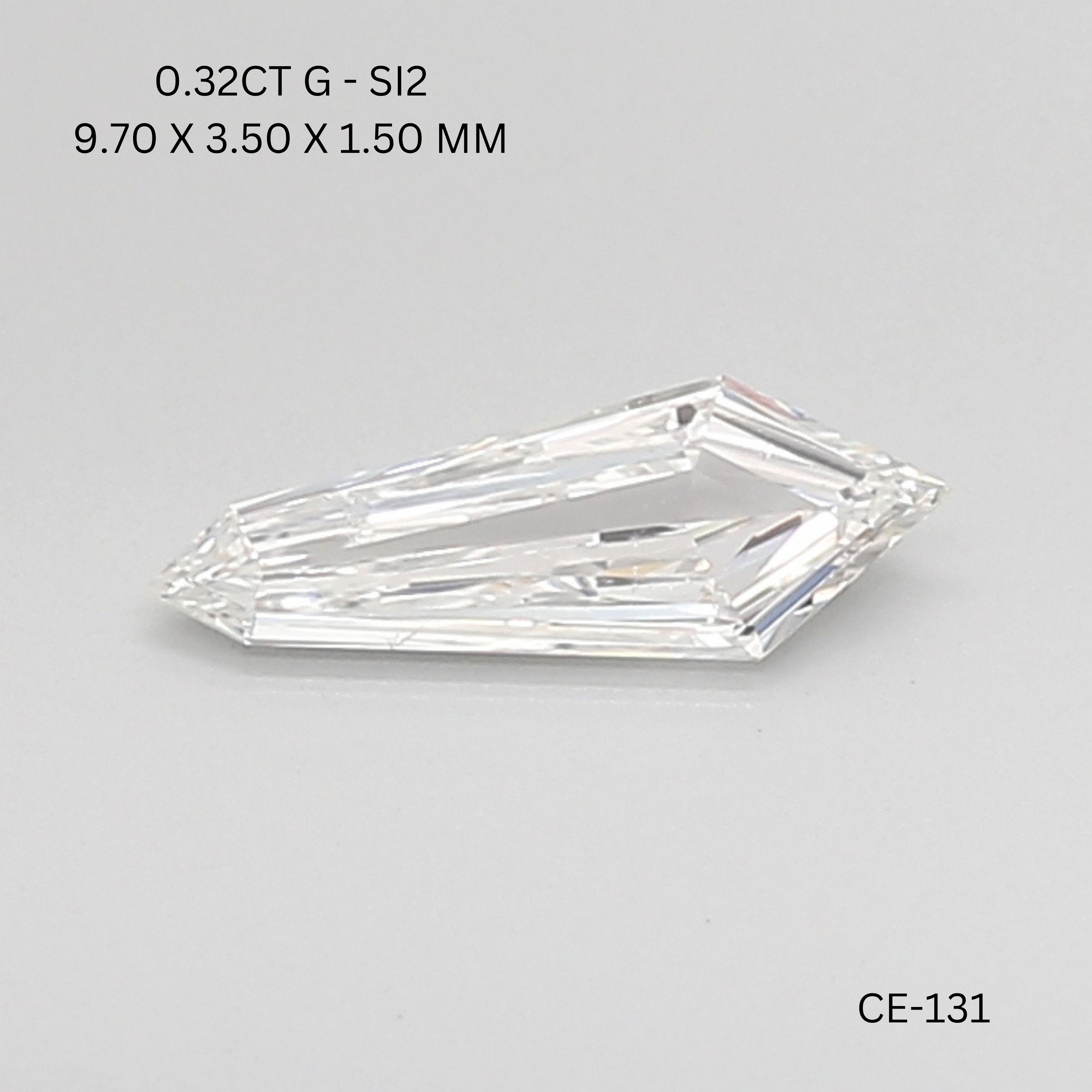 0.32ct Shield G SI1