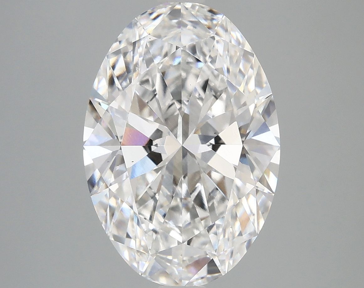 3.86 ct. oval Lab Grown Diamond front image