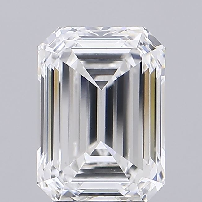 4.10 ct. emerald Lab Grown Diamond front image
