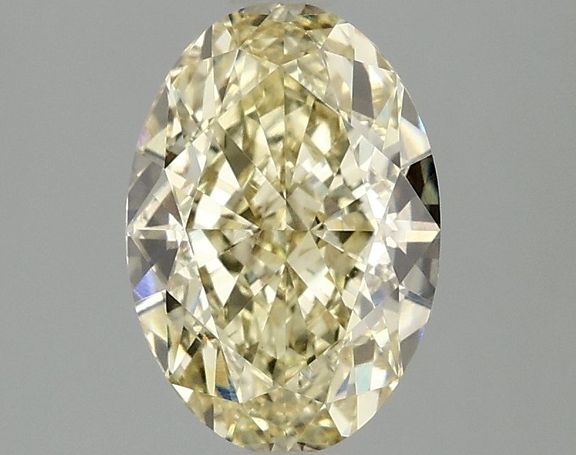2.10 ct. oval Lab Grown Diamond front image
