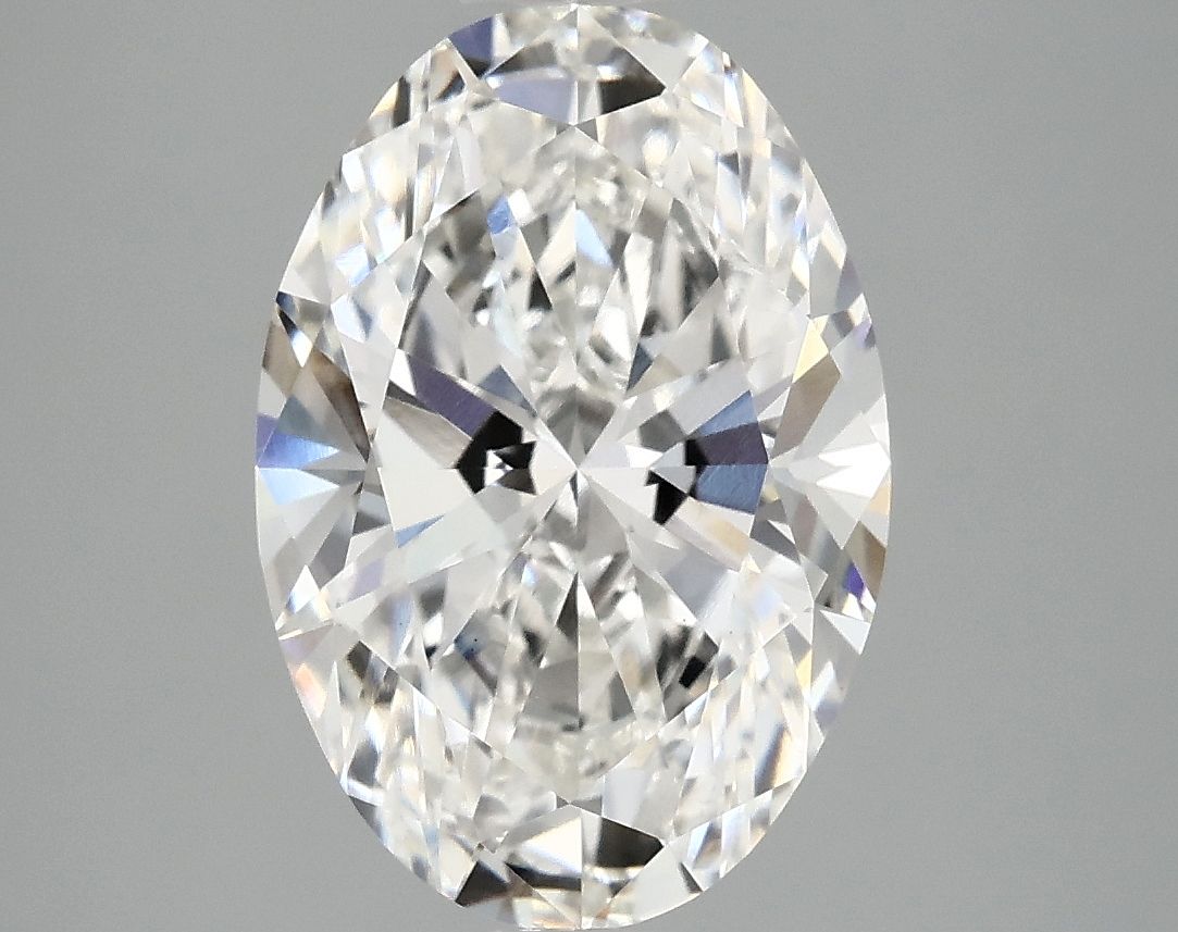 3.92 ct. oval Lab Grown Diamond front image