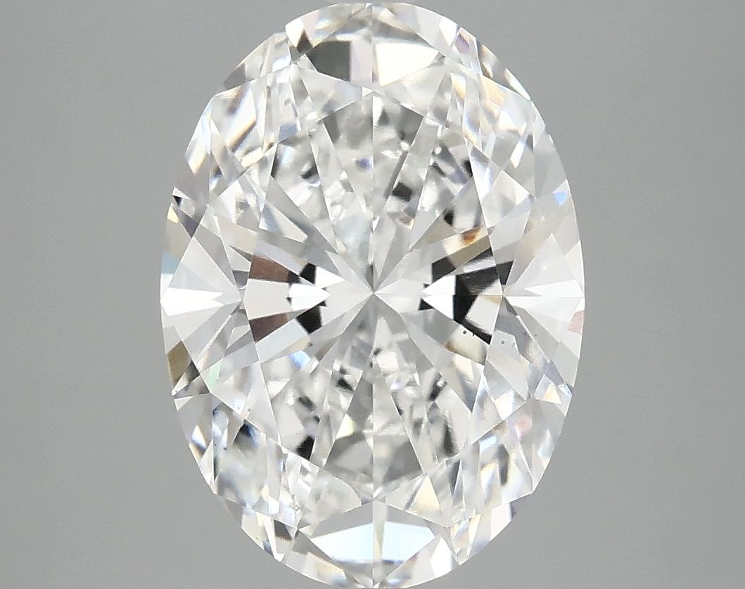 3.91 ct. oval Lab Grown Diamond front image