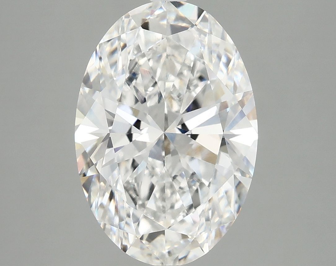 3.95 ct. oval Lab Grown Diamond front image