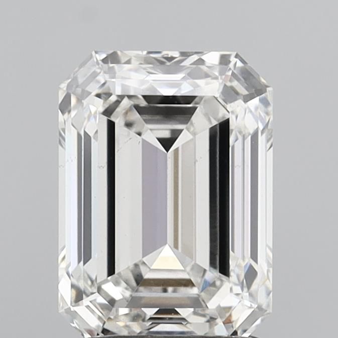 2.21 ct. emerald Lab Grown Diamond front image