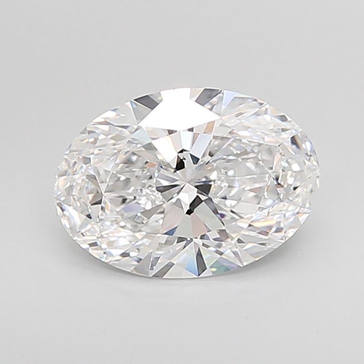 3.70 ct. oval Lab Grown Diamond front image