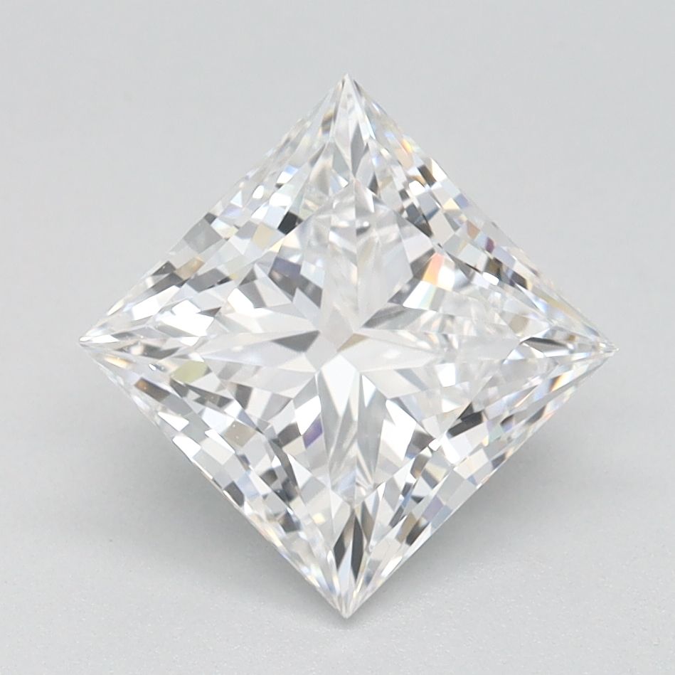 1.61 ct. princess Lab Grown Diamond front image