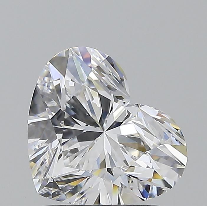 1.38 ct. heart Lab Grown Diamond front image