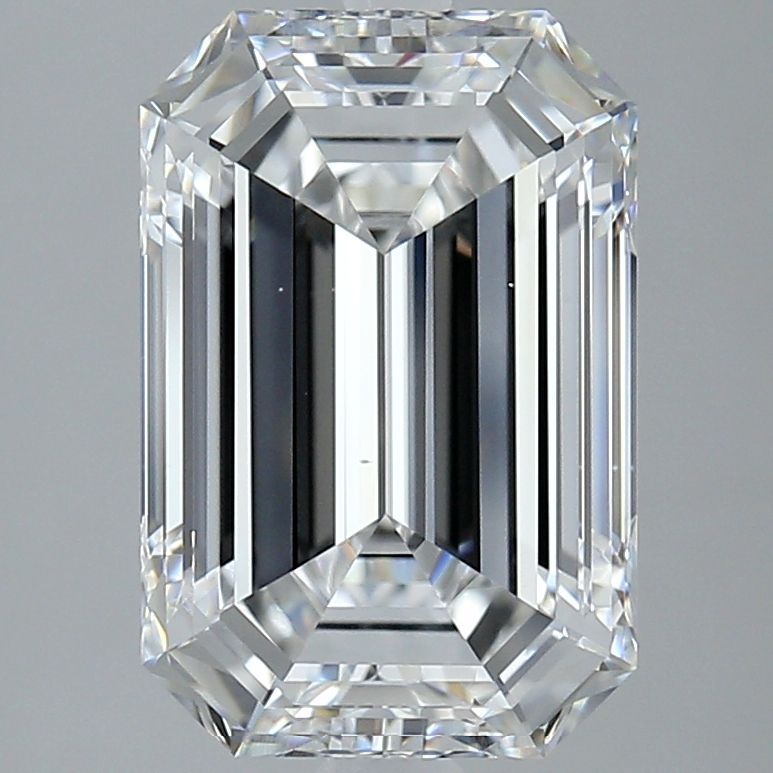 5.03 Carat Emerald Diamond E VS2