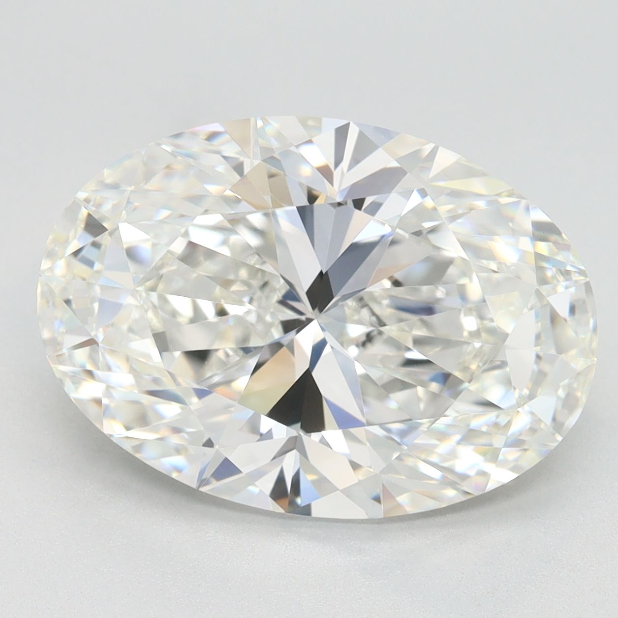 5.05 ct. oval Lab Grown Diamond front image