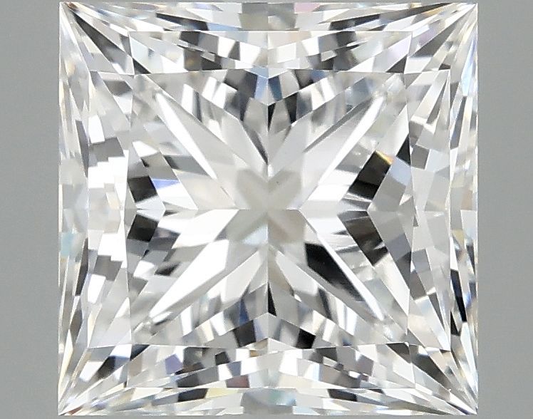 4.06 ct. princess Lab Grown Diamond front image