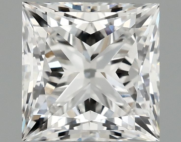 1.90 ct. princess Lab Grown Diamond front image