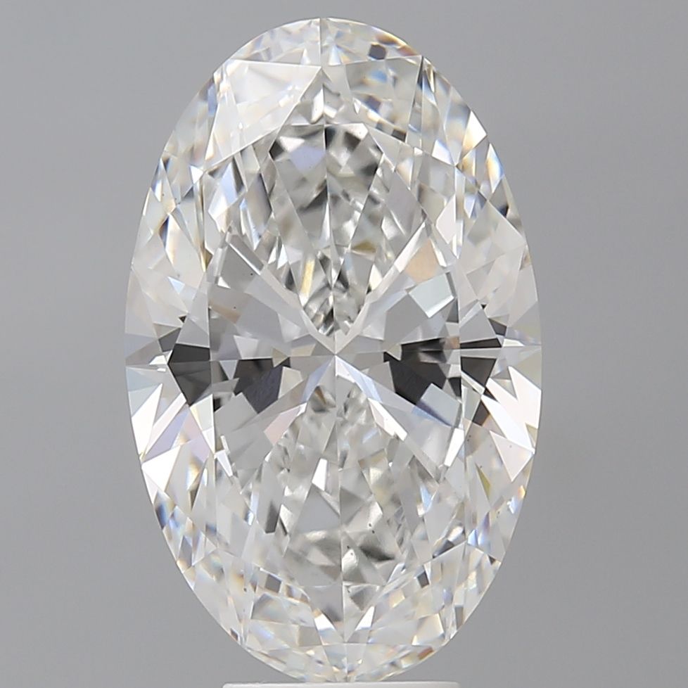 7.05 ct. oval Lab Grown Diamond front image