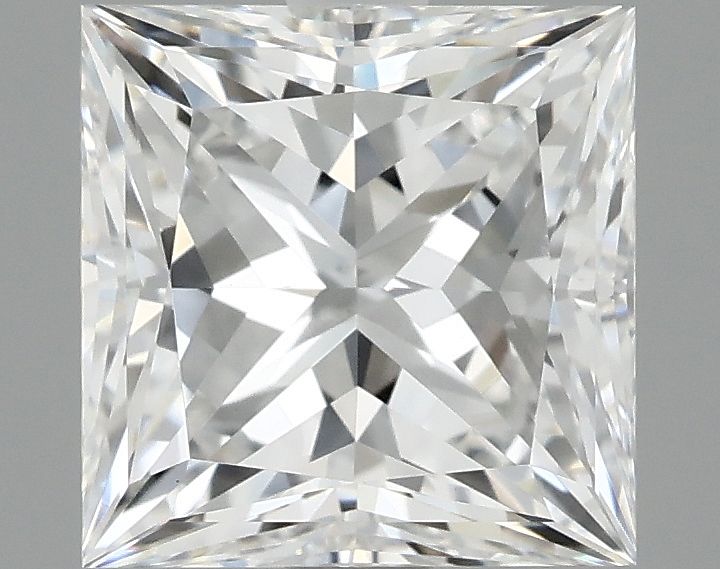 2.10 ct. princess Lab Grown Diamond front image