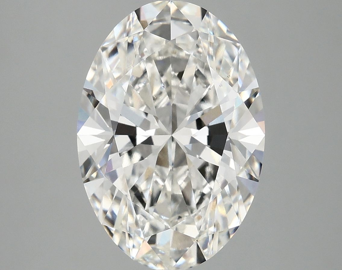 4.10 ct. oval Lab Grown Diamond front image