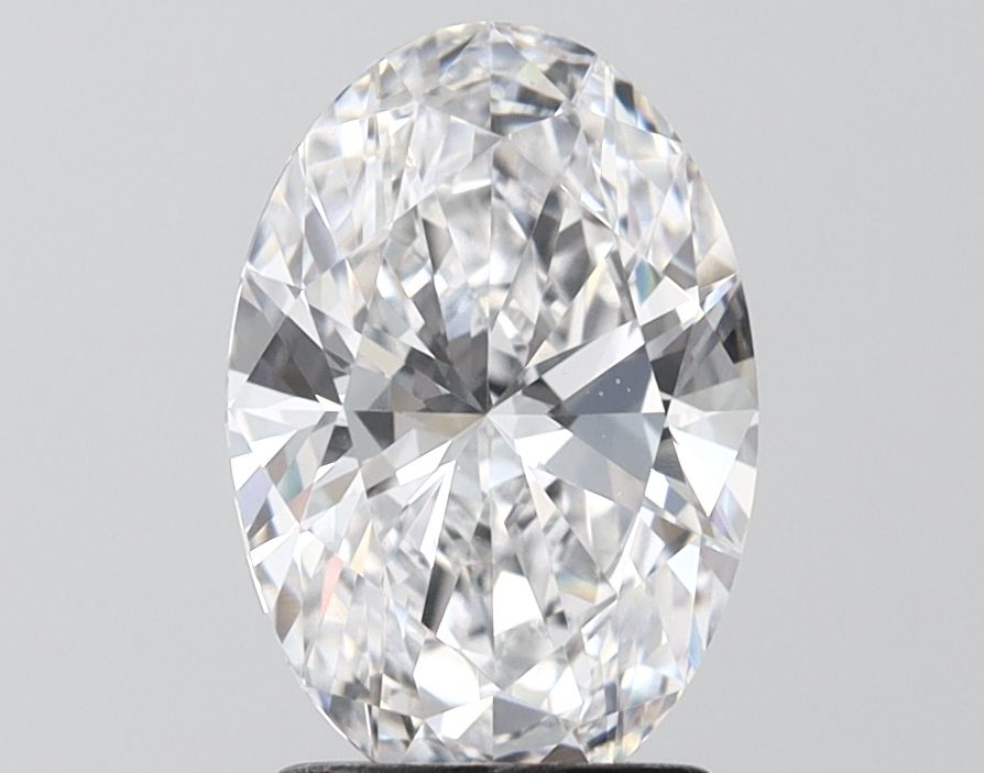 2.08 ct. oval Lab Grown Diamond front image