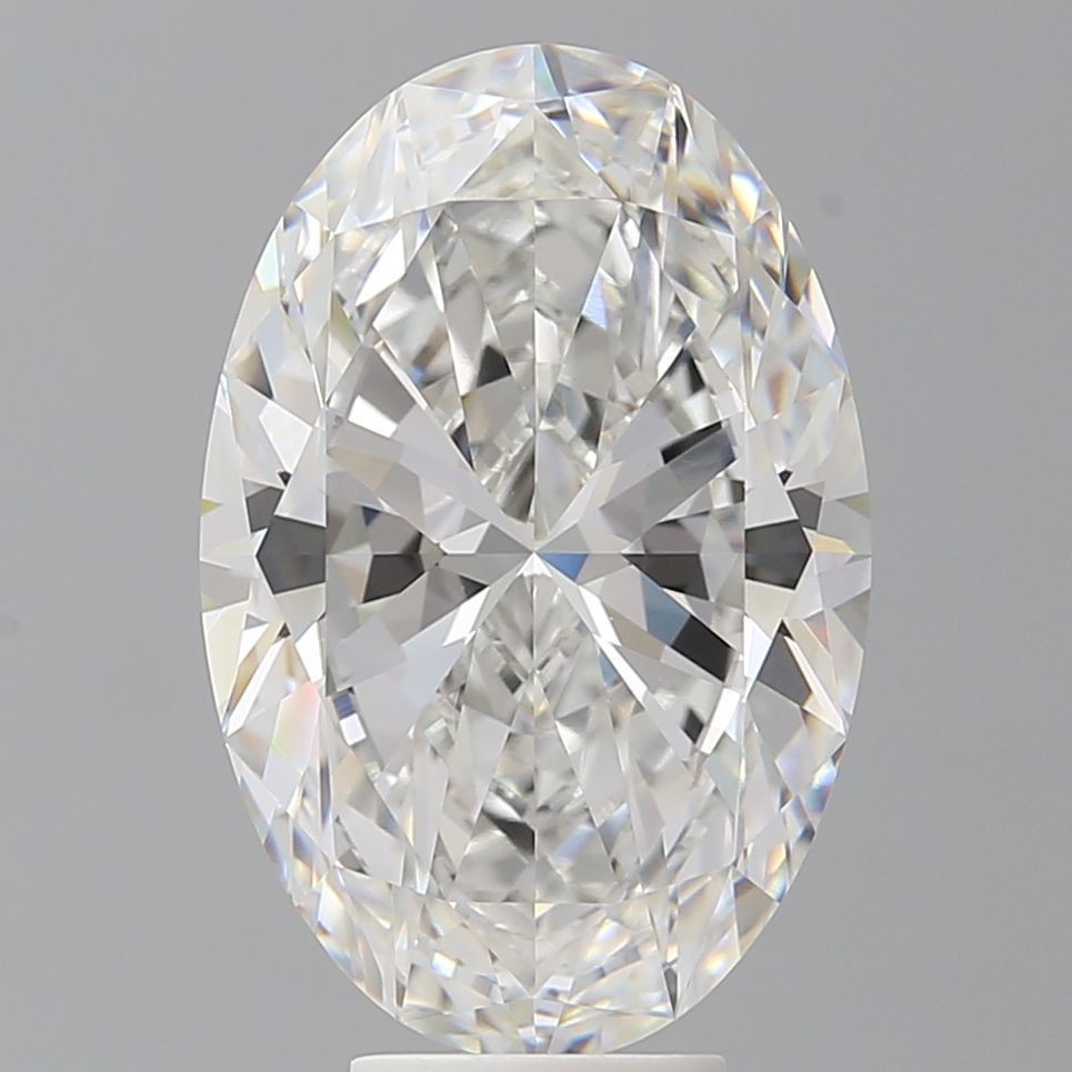 7.02 ct. oval Lab Grown Diamond front image